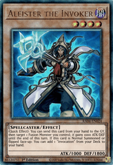 Aleister the Invoker  (Alternate Art) - RA04-EN024 - (PUR) Prismatic Ultimate Rare - 1st Edition